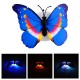 LED sienos drugeliai