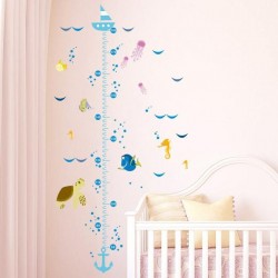 Sienos lipdukas Funny Fish