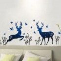 Sienos lipdukas Elnių porelė