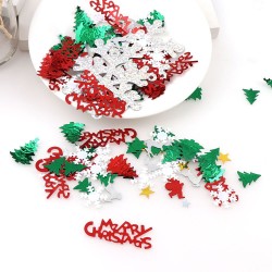 Kalėdinė dekoracija - konfeti