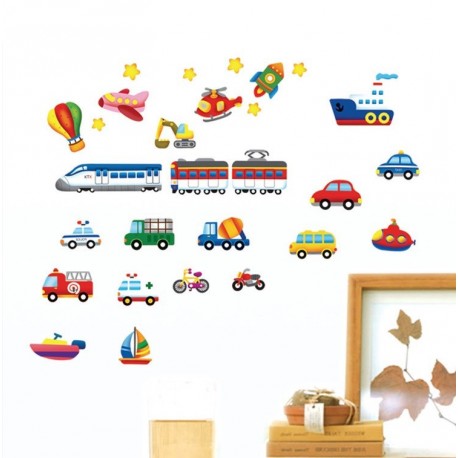 Sienos lipdukas Cars