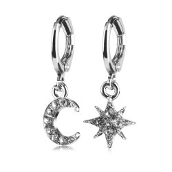Auskarai Silver Star