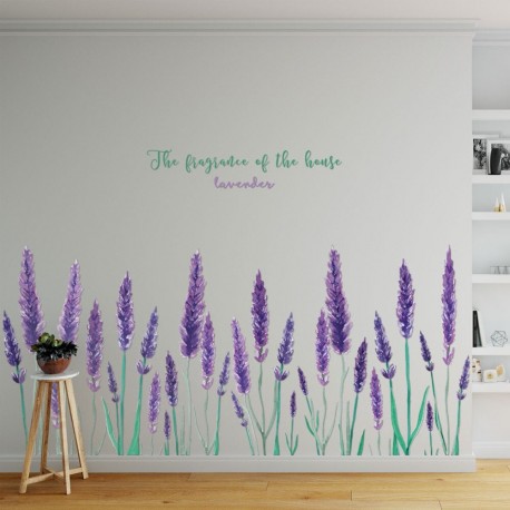 Sienos lipdukas Lavender