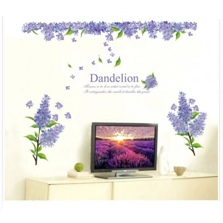 Sienos lipdukas Lavender