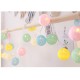 Medvilninė LED girlianda Balls