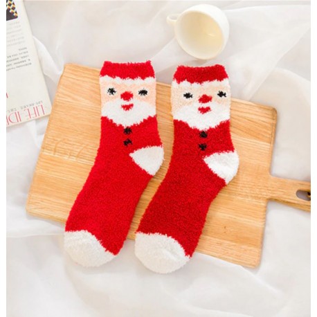 Minkštos kalėdinės kojinės