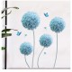 Sienos lipdukas Blue Dandelion