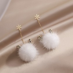Auskarai Ball Deer