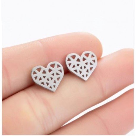 Auskarai Small Heart