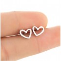 Auskarai Love Heart