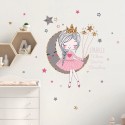 Sienos lipdukas Princess