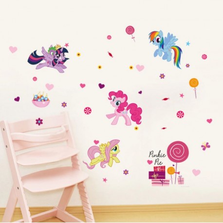 Sienos lipdukas Little Pony