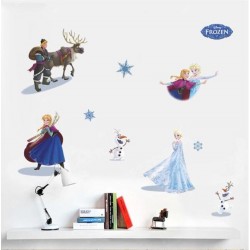 Sienos lipdukas Frozen