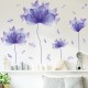 Sienos lipdukas Purple Flower