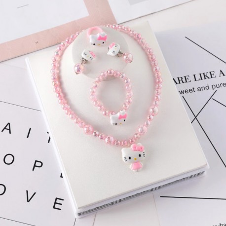 Papuošalų rinkinys Hello Kitty