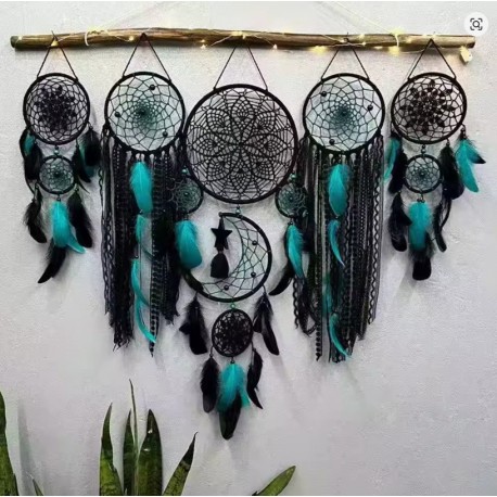 Sapnų gaudyklė Peacock Blue